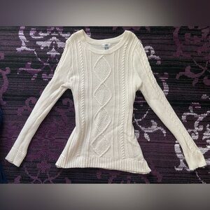 Women’s Old Navy White Sweater
